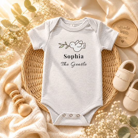 Sophia The Gentle - Baby short sleeve one piece