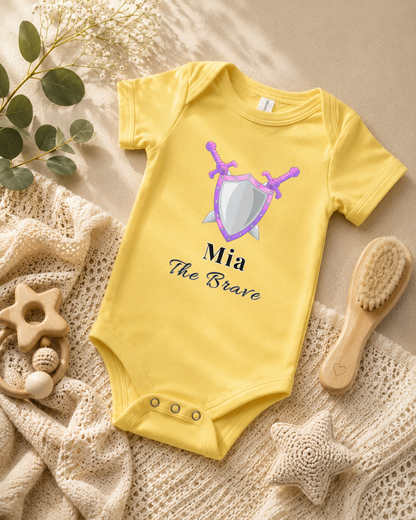 Mia The Brave - Baby short sleeve one piece