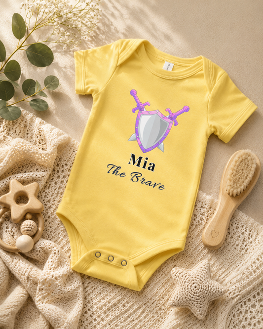 Mia The Brave - Baby short sleeve one piece