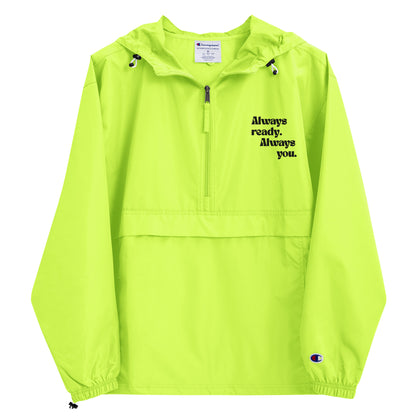 The ReadyWear Jacket - Embroidered Champion Packable Jacket