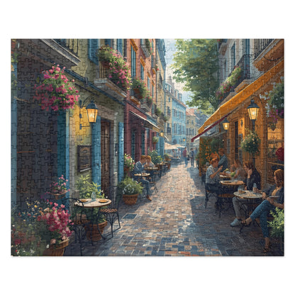 Morning Café Stroll- Jigsaw puzzle ( 520 pcs )